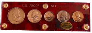 1961 MINT SILVER SET of U.S. COINS UNCIRCULATED - Picture 1 of 5