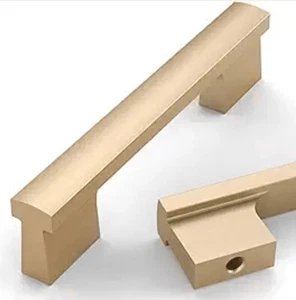 Asidrama 10er Pack 3,75" Gebürstetes Gold Schrankgriffe - Bild 1 von 6