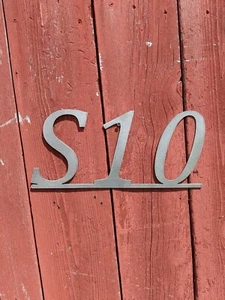 S10 16" x 7,25" blankes Metall CNC Plasma Metall Kunst Schild - Bild 1 von 1