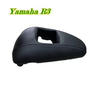 Passenger Seat Yamaha R3 Tail Leather Black Stunt parts Seats All year models - Picture 1 of 3