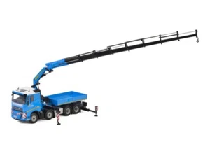 Grúa montada en camión 1:50 WSI 8x2 FH4 Felbermayr máquina de construcción modelo fundido a presión - Imagen 1 de 3