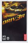 Driver 3 ? Playstation 2 Ps2 French Booklet - Manual Only