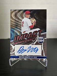 2023 Panini Elite Extra Edition - Impact Impressions - Brycen Mautz - Picture 1 of 2