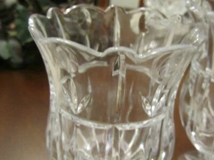 Crystal Hurricane Candle Holder Lamp/Lantern Footed (1)GA-A-27 - Picture 1 of 10