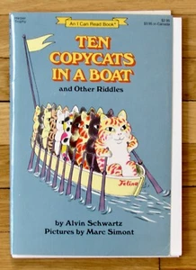 ZEHN NACHAHMER IN EINEM BOOT unkorrigierter Beweis Alvin Schwartz Marc Simont 1985 EXC L9 - Bild 1 von 2