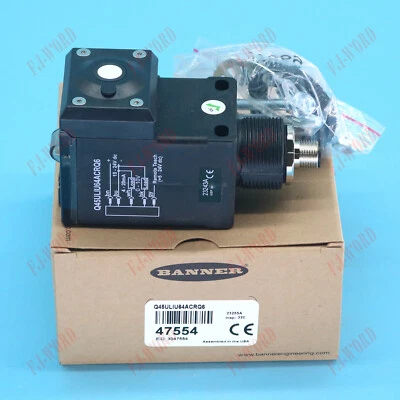 New in box Banner ultrasonic sensor Q45ULIU64ACRQ6 FAST SHIP - Image 1 of 4