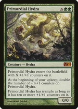 1x FOIL Primordial Hydra M12 #189 Magic 2012 MTG English NM/Unplay MR card