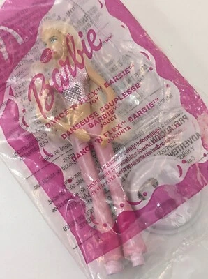 McDonald's Barbie танец N Flex Barbie 2003 Happy Meal # 1 новый в упаковке - Изображение 1 из 3