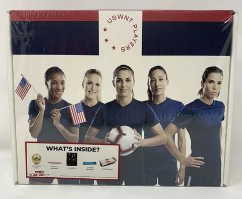 USA Womens World Cup Soccer National Team GIFT SET Ball, Headbands, Throw, Decal Cover