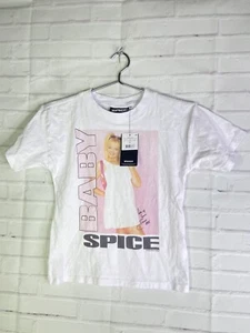 Cotton On x Spice Baby Drop Shoulder Graphic Tee T-Shirt Top Girls Size 5 NEW - Picture 1 of 6