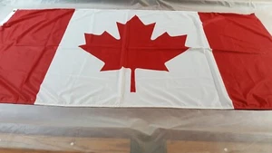 CANADIAN FLAG / HANGING BANNER 6 ft. - Picture 1 of 2