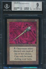 Beta Disrupting Scepter BGS 9 Graded Magic MTG (2783) -magicgraders-