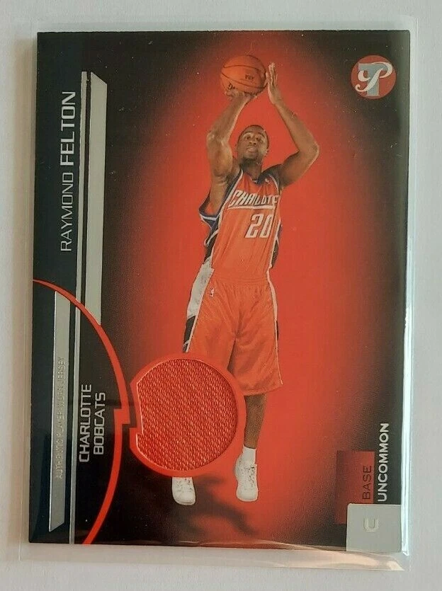 Raymond Felton (Bobcats) 2005-06 Topps Pristine ROOKIE JERSEY (only 500 made) - Image 1 of 1