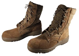 Mens McRae 11R Combat Boots Tactical Military Tan Brown Army Work Footwear - Picture 1 of 8