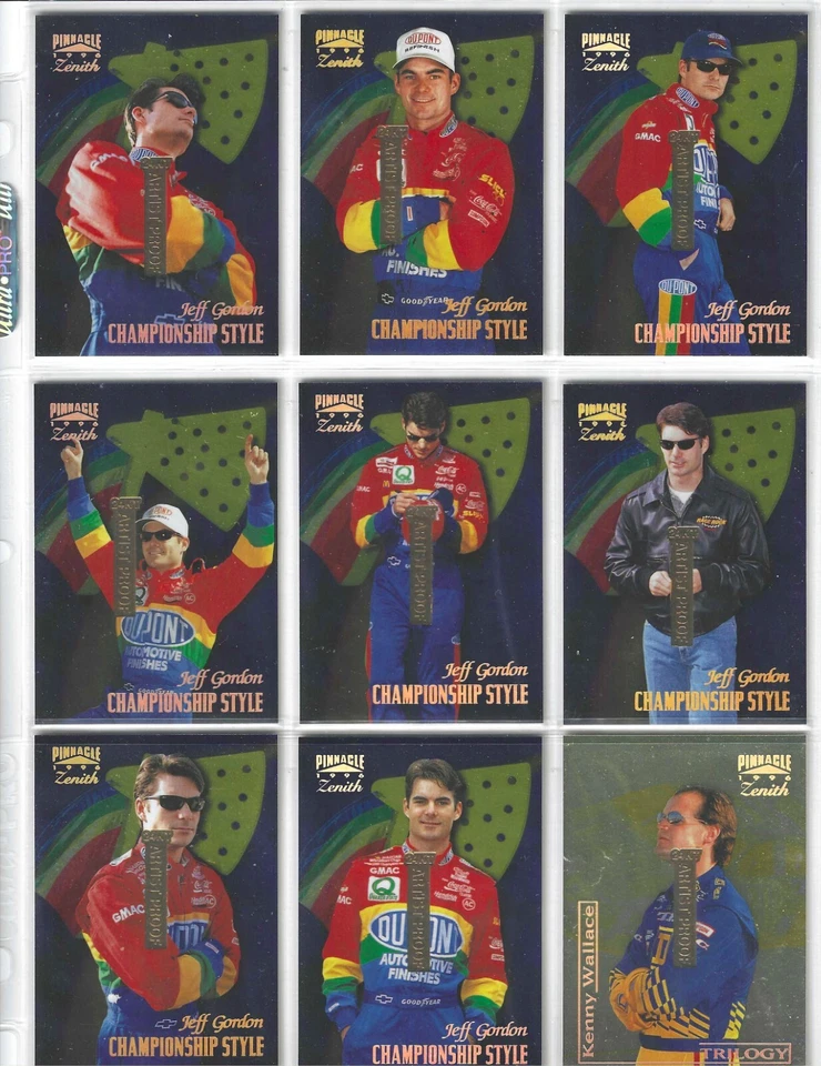 *1996 Zenith 24K ARTIST PROOF GOLD-# 81 Kenny Wallace--ONE CARD ONLY!* - Image 1 of 4