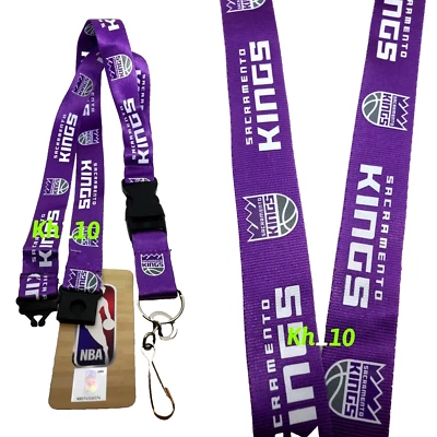 NBA Sacramento Kings Clip On Keychain Lanyard - Image 1 of 3