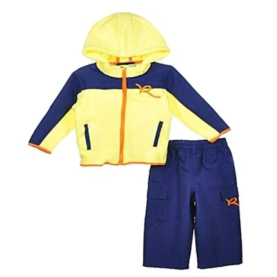 ROCAWEAR Conjunto de Chaqueta y Pantalones de Vellón para Bebé Niño Talla 24 Meses - Nuevo con Etiquetas Foto 1 de 4