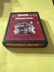 Pinball mágico de medianoche Atari 2600 - limpio y probado - ¡funciona muy bien! - Imagen 1 de 1
