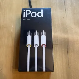 Apple iPod AV Cable New M9765G/A - Picture 1 of 4