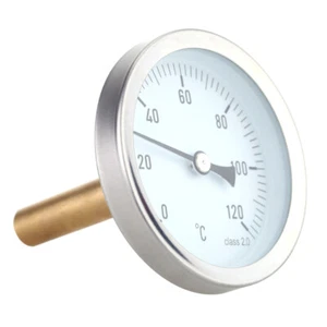Dial Thermometer Liquid Temperature Measuring Gauge 0-120°C for Oil Tanks N3K6 - Picture 1 of 6