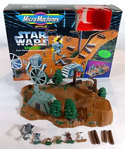 Star Wars Micro Machines ENDOR playset - Complete w Box - Galoob 1990s - Picture 1 of 8