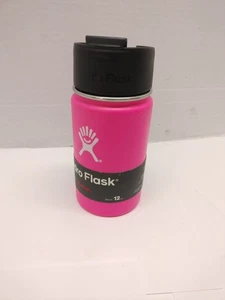 Hydro Flask Wide Mouth Kaffee mit Flex Sip Deckel -12 oz Pink, Reisen oder unterwegs - Bild 1 von 9