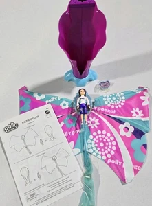 Polly Pocket Stylin Flyers 3.5" Doll Rare, "LILA Can Fly" New No Box Complete  - Picture 1 of 6