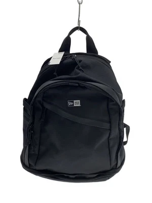 Mochila de nailon negra color liso de NUEVA ERA Foto 1 de 4