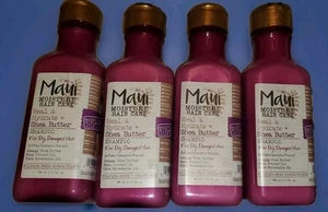 (4) Maui Moisture Hair Care Burro di Karitè Shampoo SENZA SOLFATI idrata i capelli 13 Fl - Foto 1 di 5