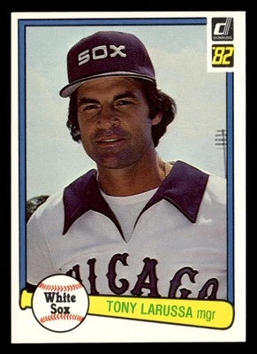 1982 Donruss #319 Tony LaRussa - Image 1 of 2