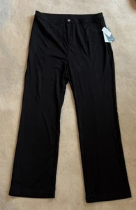 NWT Lysse Ponte Pants Women’s Size 1X Black Straight Leg Shaping Knit Stretch - Picture 1 of 7