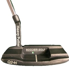Boccieri Golf Q2-H Heavy-Weight Blade Putter RH Steel 33" Great Pro Only Grip - Picture 1 of 11