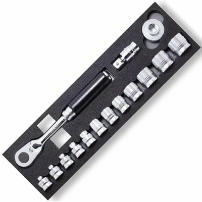 Koken 3285ZA Z-EAL 3/8 (9.5mm) SQ Socket set 15 Pcs NEW from JAPAN - Image 1 of 4