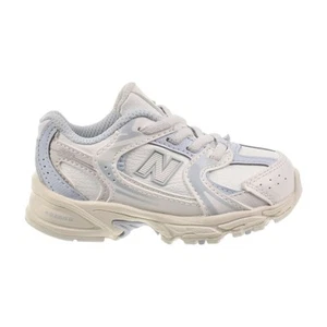 New Balance 530 Bungee Toddlers' Shoes White/blue iz530-ws - Picture 1 of 6