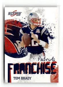 2010 Score - Franchise Tom Brady #17 - Picture 1 of 2
