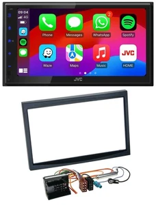 JVC Bluetooth USB MP3 2DIN DAB Autoradio für Citroen C3 C2 Berlingo Jumpy schwar - Bild 1 von 9