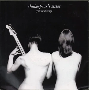 Shakespears Sister You're History 7" vinyl UK Ffrr 1989 7" in pic sleeve F112 - Picture 1 of 2