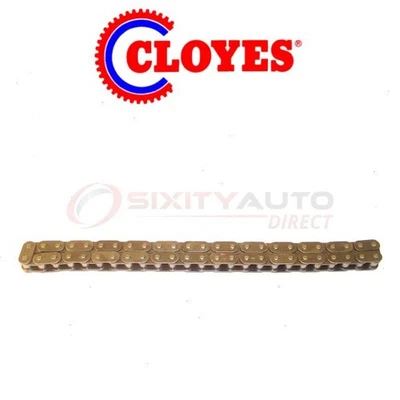 Cloyes Center Engine Timing Chain for 1969-1972 Chevrolet Nova - Valve Train jt Foto 1 de 4