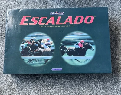 Chad Valley Escalado Horse Racing Game 1997 - Missing 1 x Jockey & 2 Stall Cards - Image 1 of 4