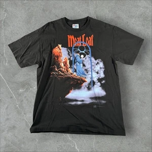 Vintage Meatloaf Shirt Men Large Black 90s Black 1994 Winterland Bat Out Of Hell - Bild 1 von 8