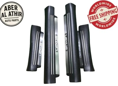 Juego de placas de desgaste de umbral de puerta delanteras y traseras izquierda/derecha Lexus LS460 LS460L OEM Foto 1 de 3