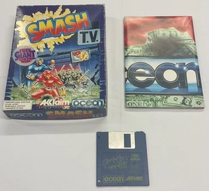 CBM Amiga Smash T.V gioco e poster vintage 1990 - Foto 1 di 7