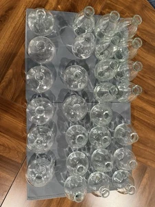 Set Of 28 Light Luxury Bud Vases/ Wedding/ Decoration - Picture 1 of 8