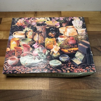 Springbok Art Of Pottery (Roseville) 500 Piece Jigsaw Puzzle Vintage COMPLETE - Image 1 of 3