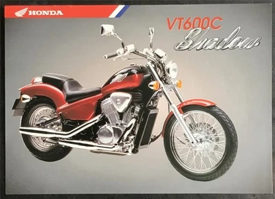 HONDA VT600C SHADOW MOTORCYCLE Sales Specification Leaflet AUG 1995 - Image 1 of 2