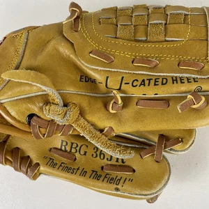 "Guante de béisbol juvenil Rawlings 9,5"" RBG 36JR lanzamiento a la derecha bolsillo profundo bien" - Imagen 1 de 10