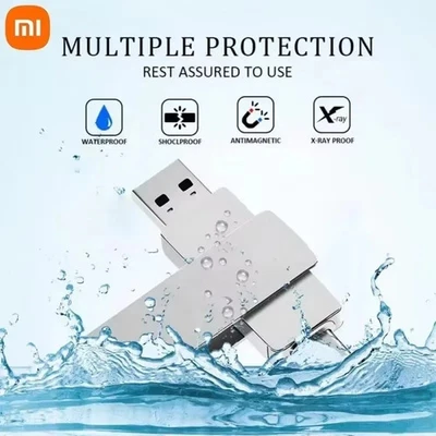 USB 3.2 Flash Drive 1TB-16TB High Speed Metal Memory Stick Waterproof Ships Free - Image 1 of 4