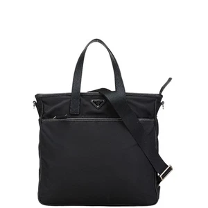 Bolso de Hombro PRADA Triángulo Con Logo 2WAY 2VG033 Mujer 【Usado】 - Imagen 1 de 14