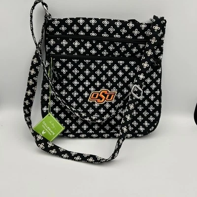 NWT OKLAHOMA STATE OSU Triple Zip Hipster Purse Vera Bradley College Purse - Image 1 of 4