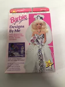 Barbie BELLISSIMI DISEGNI DA SPOSA DA ME crea i tuoi stili nuova con scatola NRFB Mattel - Foto 1 di 3